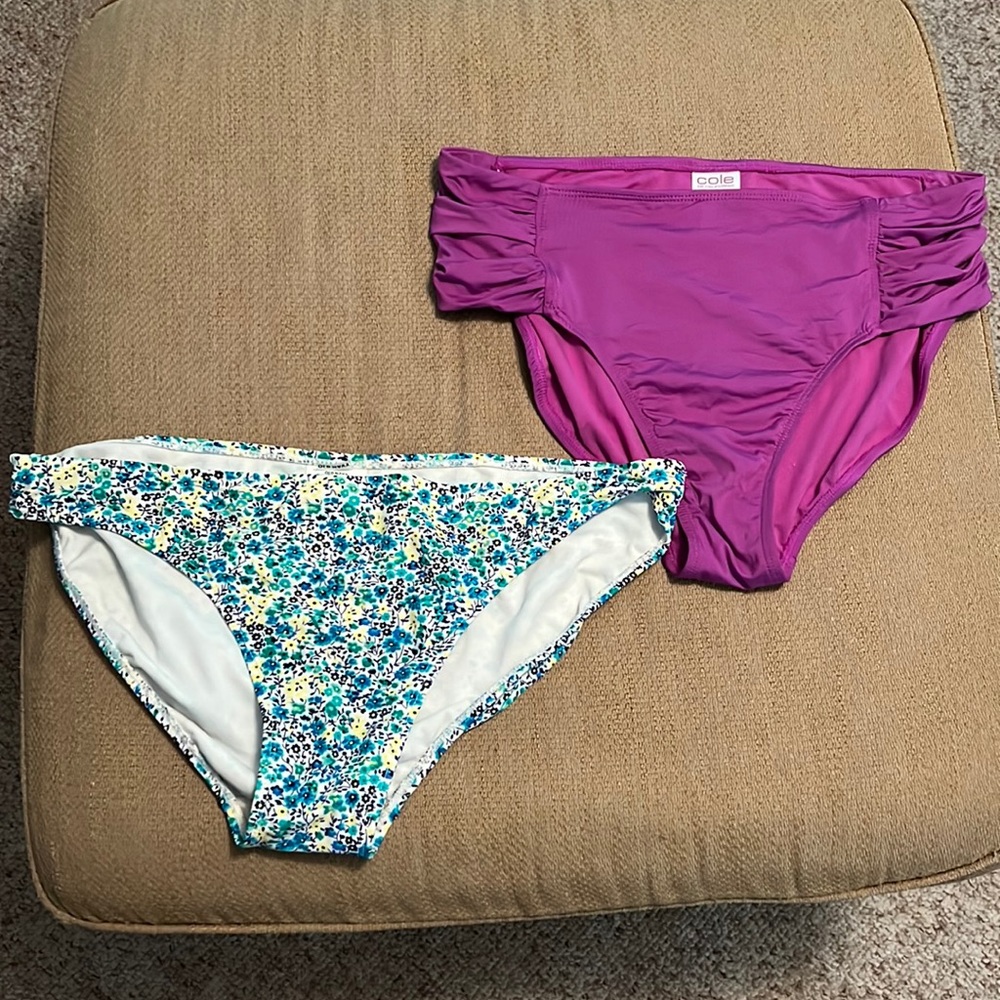 Two pairs swim bottoms